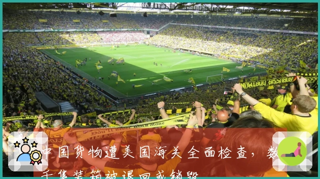 中国货物遭美国海关全面检查，数千集装箱被退回或销毁